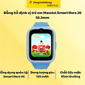 Mua Đồng hồ định vị trẻ em Masstel Smart Hero 20 58.2mm - Hàng chính hãng
