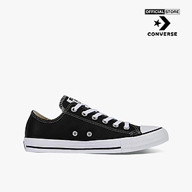 CONVERSE - Giày sneakers cổ thấp unisex Chuck Taylor All Star Leather 132174C