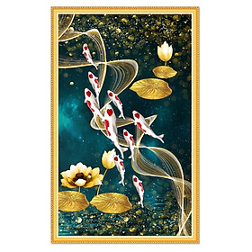 Decal Cửu ngư quần hội