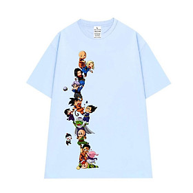Cao cấp - Áo thun tay lỡ unisex áo phông nam nữ oversize in Dragon Ball 7 viên ngọc rồng vui nhộn BND13