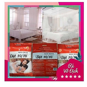 Mua Màn tuyn chống muỗi dệt 10/10 xịn  mùng trắng mắt nhỏ cao cấp 1m2  1m6  1m8  2m2