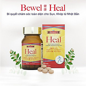 Thực phẩm chức năng từ Nhật Bản BEWEL HEAL hỗ trợ bồi dưỡng sụn khớp hộp