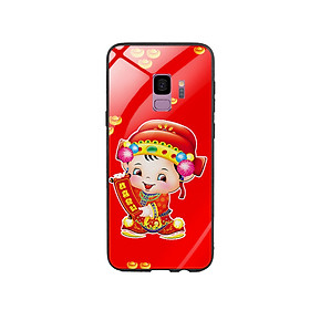 Ốp Lưng Kính Cường Lực cho điện thoại Samsung Galaxy S9 - Thần Tài 05