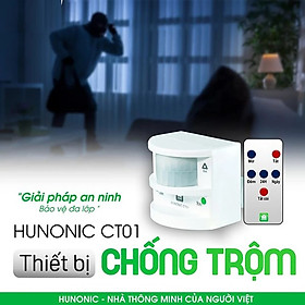 Mua Thiết Bị Chống Trộm Kết Hợp Báo Khách Sothing Hunonic CT01  Điều Khiển Từ Xa  Gửi Thông Báo Về Điện Thoại- Hàng chính hãng