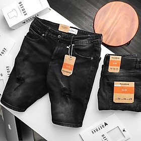 Quần Short Nam Rách chất Jean Co Giãn thời trang cao cấp phong cách Hàn Quốc MuradFashion MS950