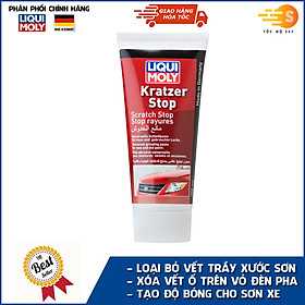 Kem đánh bóng xóa vết xước cao cấp Liqui Moly 2320 tặng kèm 1 khăn lau 3M SQ21 màu ngẫu nhiên