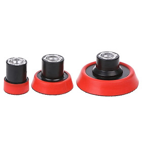 3 Pieces M14  Buffering Durable Backing   Polisher for Polishing