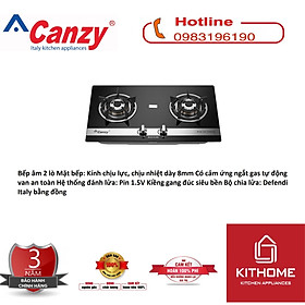 Mua Bếp Gas Âm Canzy CZ-862 - Hàng Chính Hãng