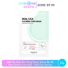 Mặt Nạ Giấy Đa Công Dụng Some By Mi Daily Solution Care Mask 20g