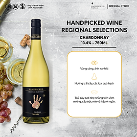 Rượu vang Handpicked regional selections chardonnay yarra valley 12,4% - 14.4% (750ml) - Không hộp