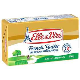 Bơ mặn Elle&Vire 200g 80% béo