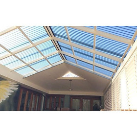 Mua ( rộng 1 07m + dài 2m+ độ dầy 6zem) tôn nhựa  tôn lợp ngoài trời tôn lấy sáng tôn sóng poly