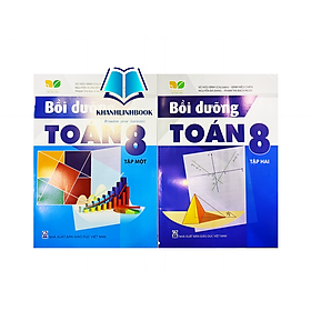 Sách - Combo Bồi dưỡng Toán 8 tập 1 + 2 (Kết nối tri thức với cuộc sống)