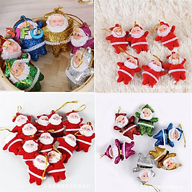 Mua Set 6 mô hình ông già Noel trang trí cây thông giáng sinh