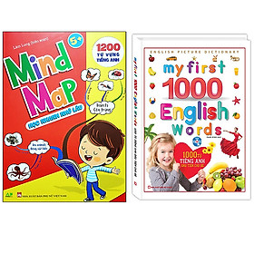 Nơi bán Combo 1000 Từ Tiếng Anh Đầu Tiên Cho Bé (Kèm DVD) - Tái Bản+Mind Map - Sơ Đồ Tư Duy 1200 Từ Vựng Tiếng Anh Cho Bé Với 35 Chủ Đề - Giá Từ -1đ