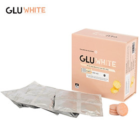 Viên Sủi Gluwhite Trắng Da Hộp 5 Vỉ x 4 Viên