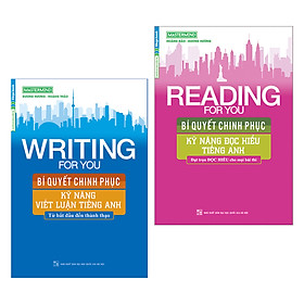 Nơi bán Combo Bí Quyết Chinh Phục Kỹ Năng Đọc Hiểu - Viết Luận Tiếng Anh Cho Mọi Bài Thi  - Giá Từ -1đ