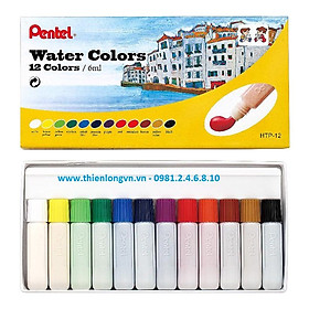 Màu nước Pentel HTP - 12 màu