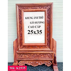 Mua Khung ảnh thờ khung hình thờ mẫu kép chiện dơi 25 x 35 cm