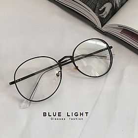 Kính Giả Cận, Gọng Kính Cận Nam Nữ Viền Siêu Dày Gọng Đen Không Độ Hàn Quốc - BLUE LIGHT SHOP
