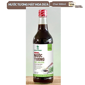 Nước tương mật hoa dừa Sokfarm - Lượng muối cực thấp, không từ đậu nành