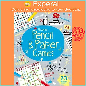 Sách - Pencil & Paper Games by Simon Tudhope (UK edition, paperback)