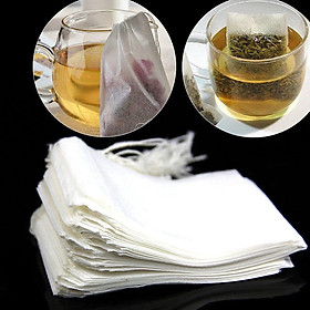 Mua Set 100 Túi Lọc Đựng Trà  Thảo Dược Có Dây Rút