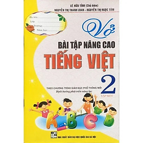 Vở bài tập nâng cao Tiếng Việt 2 Tập 1 - Định hướng phát triển năng lực
