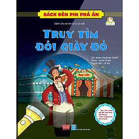 Sách Đèn pin phá án - Truy tìm đôi giày đỏ