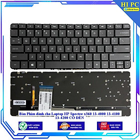 Mua Bàn Phím dành cho Laptop HP Spectre x360 13-4000 13-4100 13-4200 CÓ ĐÈN - Hàng Nhập Khẩu