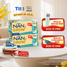 Bộ 2 Thùng 24 hộp Sữa pha sẵn Nestlé NANGROW sữa mát công thức từ Thụy Sĩ 6(4 x 180ml) - (Bé từ 1 tuổi)