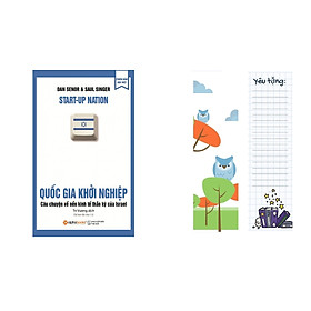 Quốc Gia Khởi Nghiệp (Tặng Kèm Bookmark Sáng Tạo)