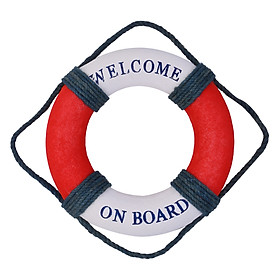 Bảng Gỗ Wecome Mỏ Neo L Đan Như - Màu Ngẫu Nhiên