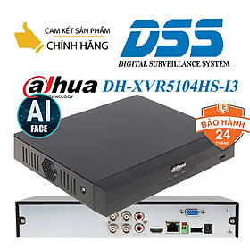 Đầu ghi hình 4 kênh HDCVI AI FullHD DAHUA DH-XVR5104HS-I3 hàng chính hãng