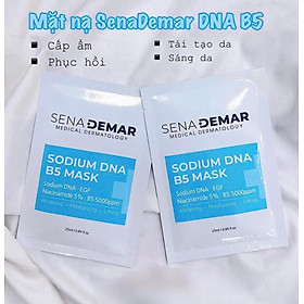 Combo 10 Miếng Mặt Nạ SENADEMAR Tế Bào Gốc Phục Hồi Dưỡng Ẩm 25ml/miếng hạn 2027