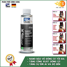 Nano Bảo Vệ Động Cơ Cao Cấp Bluechem Nano Engine Super Protection (250ml)
