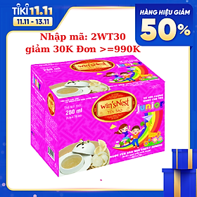 Nước yến sào win sNest Junior 12%thích hợp cho mọi đối tượng