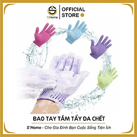Mua Găng Tay Tắm️S Home️ Bao Tay Tẩy Tế Bào Chết  Chống Trượt  Dưỡng Ẩm Cho Da Khi Tắm - SH25