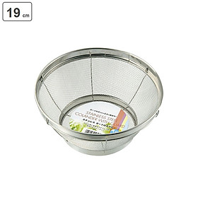 Rổ tròn inox đáy sâu Echo Kinzoku nội địa Nhật Bản