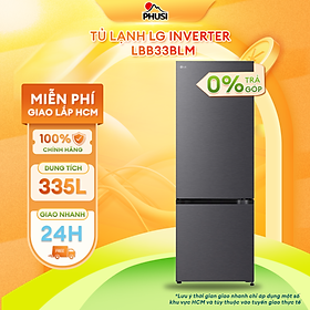 Mua Tủ lạnh LG Inverter 335 lít LBB33BLM - HÀNG CHÍNH HÃNG - CHỈ GIAO HCM