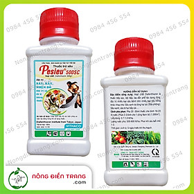  Pesieu 500SC - Chai 100ml - Th.uốc Trừ sâu rầy nhện đỏ sâu xanh bù lạch bọ xít trên hoa cây cảnh cây ăn trái VTNN Nông Điền Trang