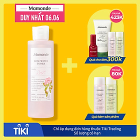 Nước Hoa Hồng Cung Cấp Độ Ẩm Mamonde Rose Water Toner (250ml) 110651204
