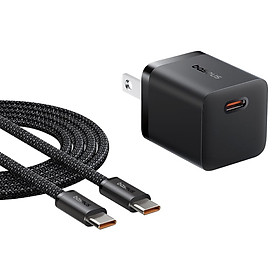 Mua Combo Củ Sạc Nhanh Baseus GaN5 Fast Charger (mini) 1C 25W - Hàng chính hãng