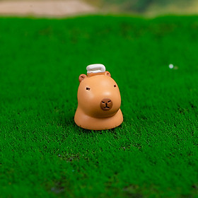 Mua Mô Hình Capybara Mini Trang Trí Decord Bánh Kem Ô Tô Tiểu Cảnh Quà Tặng Hot Trend Art House_ hàng chính hãng