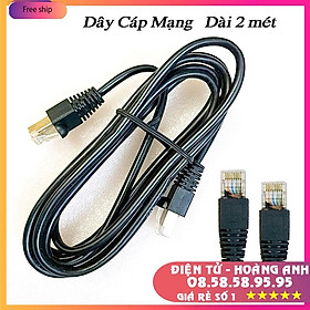 Mua Dây cáp mạng dài  2m mầu  đen