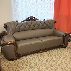 Bộ SOFA mang phong cách Tân Cổ Điển đậm chất Châu Âu 8805 sofa 3-MS kiến tạo không gian quý tộc cho phòng khá