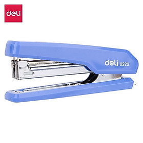 Dập ghim số 10 Deli - 0229 màu xanh