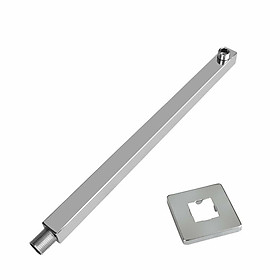 Ống nước nối vòi hoa sen hình vuông bằng thép không gỉ dài 16 inch