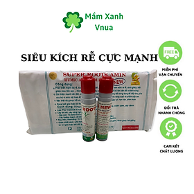 Super Root Amin - Dung Dịch Kích Thích Ra Rễ Mạnh - Vỉ 10 Lọ 20Ml