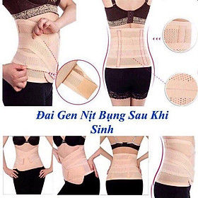 Gen nịt bụng eo thon giảm bụng cho mẹ sau sinh loại 2 lớp (loại 1)